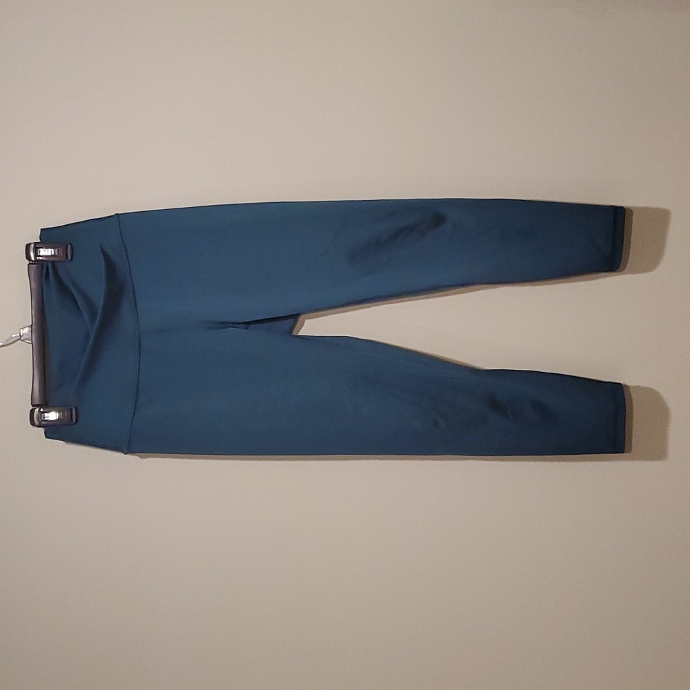 P'Tula Crossover Leggings, Teal, Large